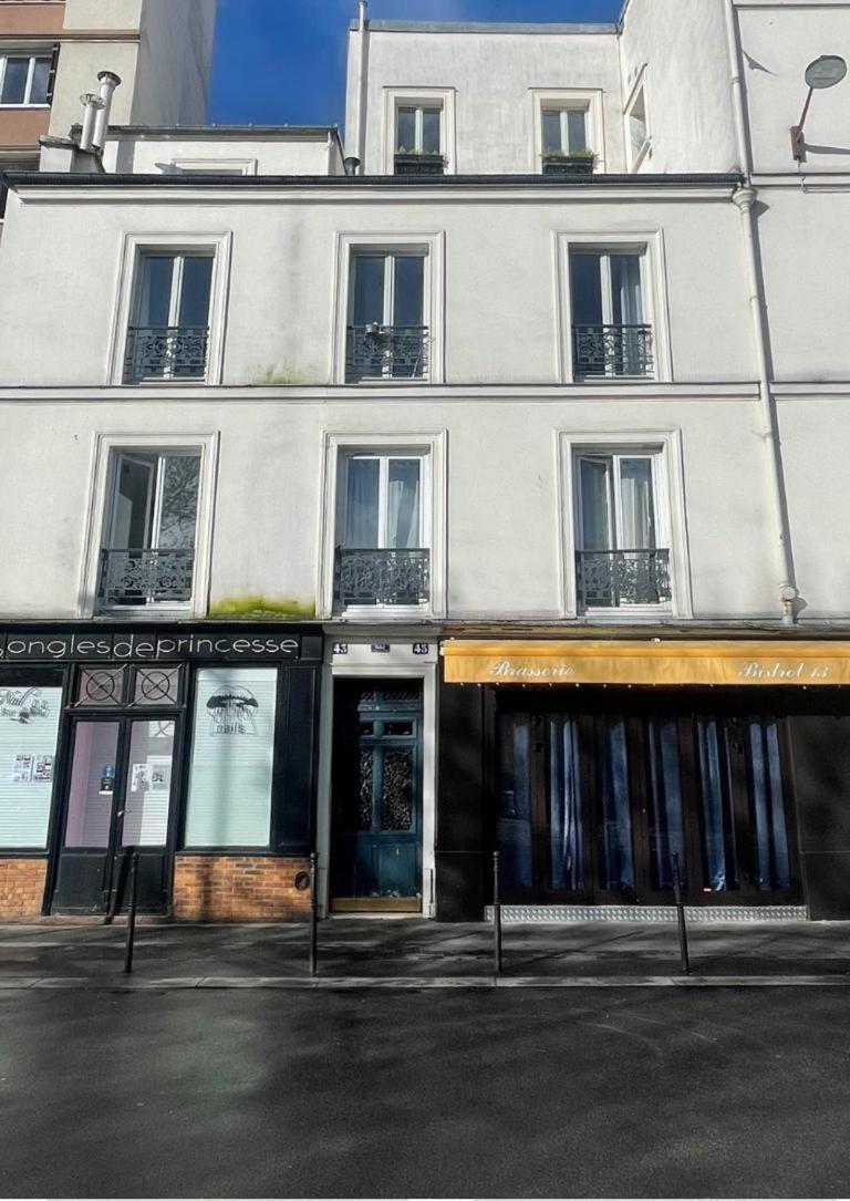 Studio Confortable, Renove Et Bien Equipe Proche Austerlitz Parijs Buitenkant foto